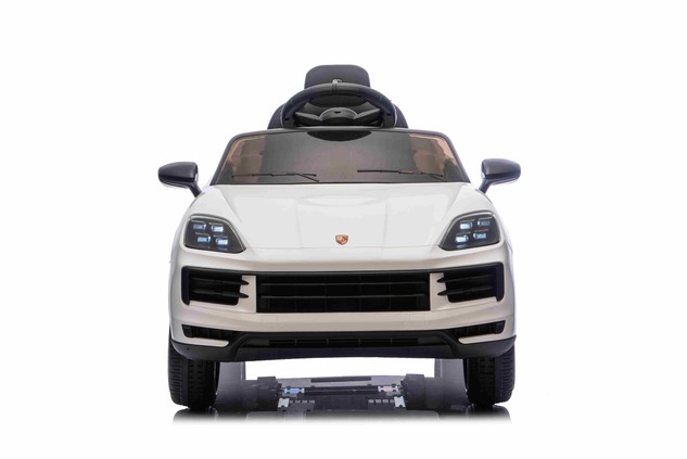 Electric Ride-on car Porsche Cayenne 12V with rear-wheel drive - Licensed (Single seat), white, Lith