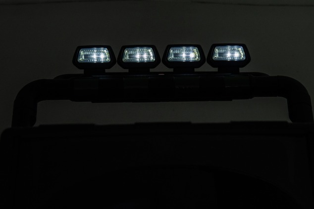 Electric Ride-on car Toyota FJ Cruiser XXL with 4x4 drive, licensed (Two-seater), black, Portable li