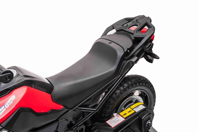 Electric Motorbike BMW F850 GS, Licensed, 12V battery, EVA soft wheels, 2 x 35W Engines, LED Lights,