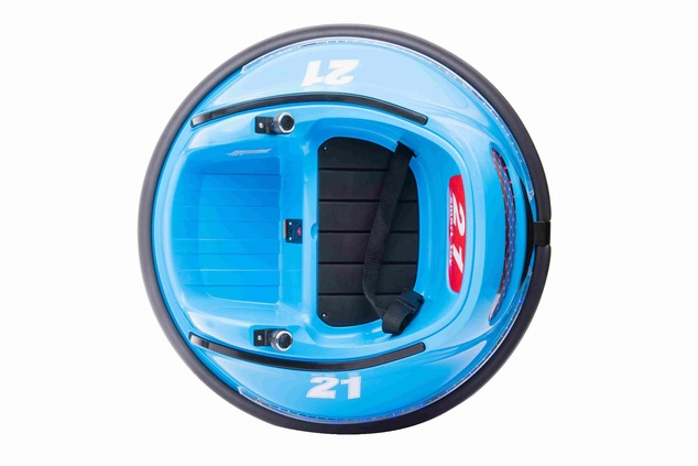Electric Ride-on RIRIDRIVE 12V blue, suitable for indoor and outdoor use, 2.4 Ghz Remote control, LE