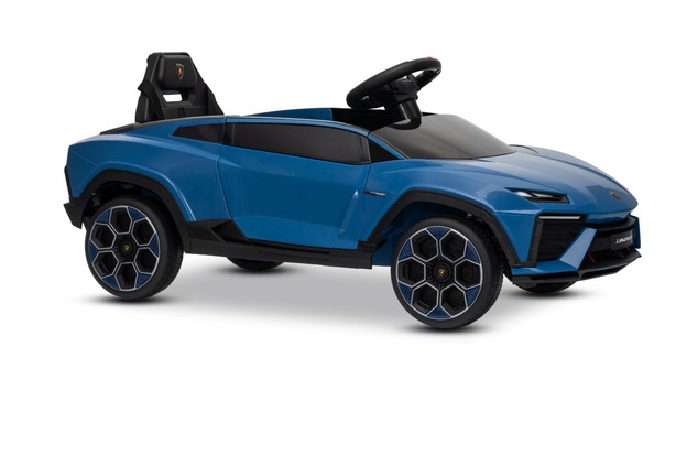 Electric Ride-on Car Lamborghini Lanzador 12V with rear-wheel drive, licensed (Single seater), blue,
