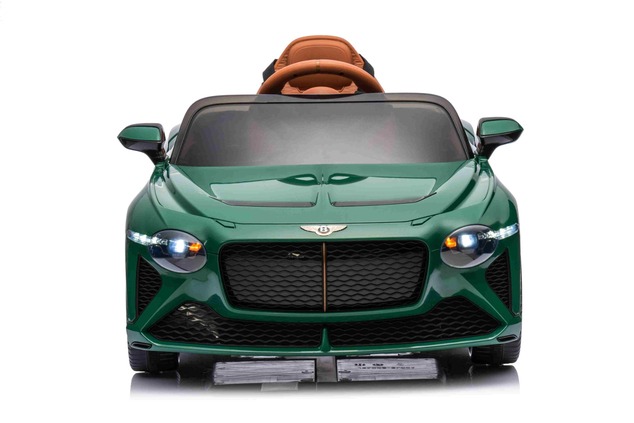 Electric Ride-on car Bentley Bacalar 12V, green, Doors opening upwards, 2.4 GHz remote control, LED 