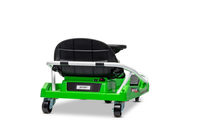 Drift kart elettrico 24V | Beneo Motors | Verde | Motore brushless 300 W | Batteria al litio | Modal