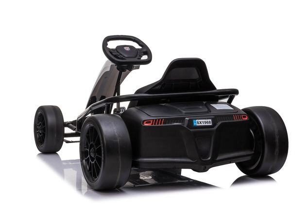 Drift Kart DRIFT-CAR 24V, Red, Smooth Drift wheels, 2 x 350W Motor, Drift mode at 13 Km / h, 24V Bat