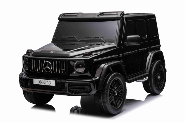 Electric Ride-on car Mercedes-Benz G63 AMG 4x4² Two-seater 24V, Black painted, MP4 Player with USB/A