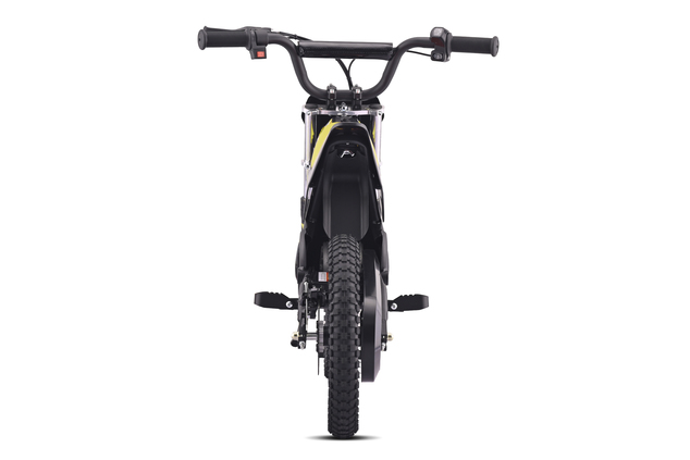 Pocket bike eléctrica para niños ROOKIE X 24V (14") | Batería de litio | Motor sin escobillas 250 W | Freno de disco