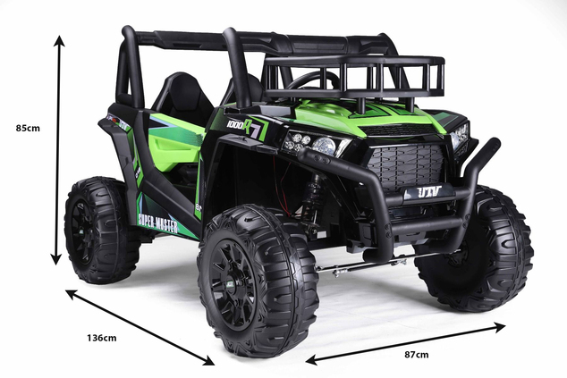 Kids Electric Ride-On UTV 24V | Beneo Motors | 2 Seats | 2×200W | Remote Control