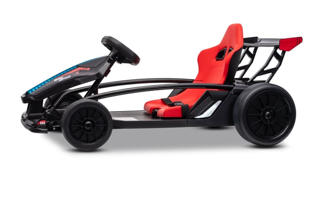 Drift kart elettrico per bambini 24 V | Beneo Motors Drift Car | Nero | 2 × 200 W | Batteria al litio