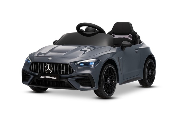 Electric Ride-on car Mercedes CLE 12V with rear-wheel drive, grey, Single seater, Lithium battery, L