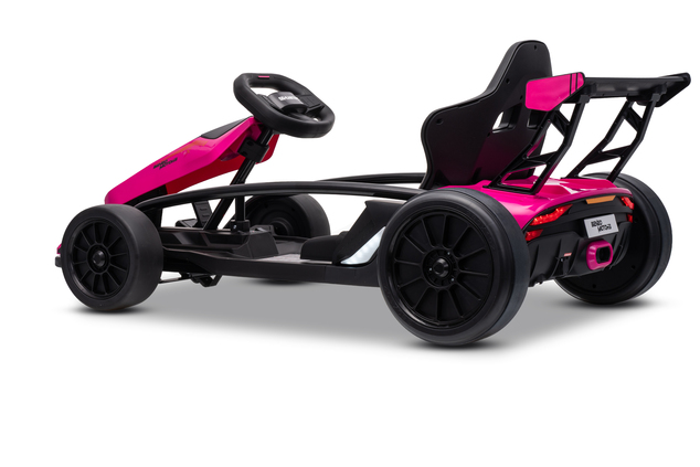 Drift kart elettrico per bambini 24 V | Beneo Motors Drift Car | Rosa | 2 × 200 W | Batteria al litio