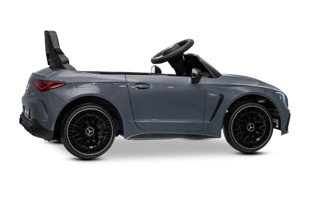 Electric Ride-on car Mercedes CLE 12V with rear-wheel drive, grey, Single seater, Lithium battery, L