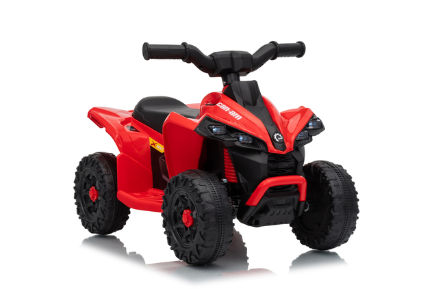 Licencovaná dětská elektrická mini čtyřkolka 25 W | Can-Am Renegade | Lithiový akumulátor 7,2 V | Červená