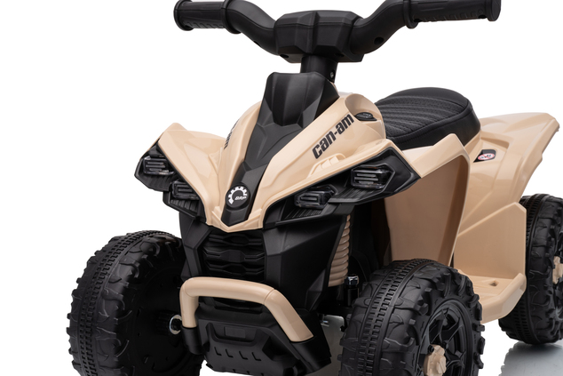 Dětská licencovaná elektrická mini čtyřkolka 25 W | Can-Am Renegade RS | Lithiový akumulátor 7,2 V | Khaki