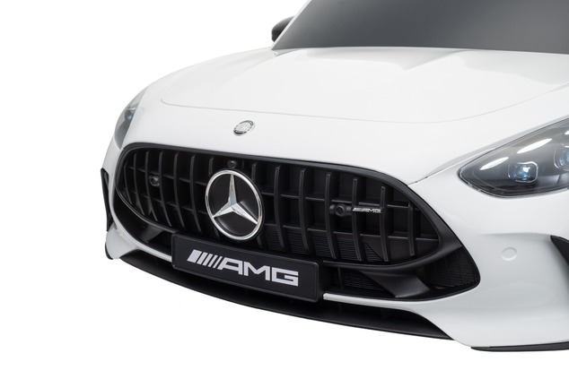 Electric Ride-on car Mercedes GT63 AMG 24V with 4x4 drive, blue, Two-seater, Adjustable driver's sea