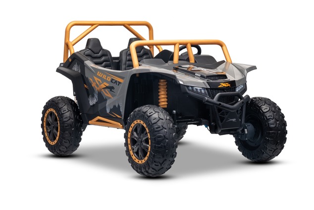 Electric Ride-on buggy Artic CAT XXL 4x4 24V, gray, two-seater, Soft EVA wheels, Powerful engines, L