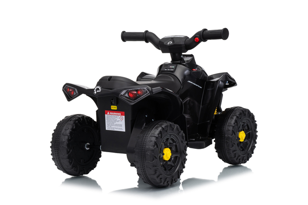 Licencovaná dětská elektrická mini čtyřkolka 25 W | Can-Am Renegade | Lithiový akumulátor 7,2 V | Černá