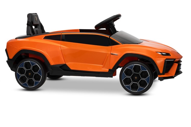 Electric Ride-on Car Lamborghini Lanzador 12V with rear-wheel drive, licensed (Single seater), orang