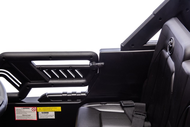Electric Ride-on car Toyota FJ Cruiser XXL with 4x4 drive, licensed (Two-seater), sand-black, Portab