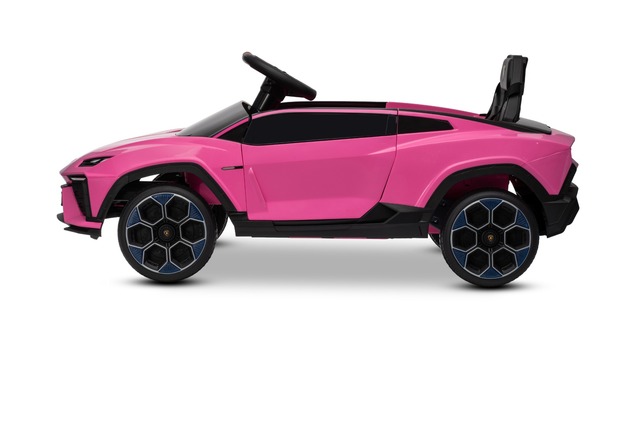 Electric Ride-on Car Lamborghini Lanzador 12V with rear-wheel drive, licensed (Single seater), pink,