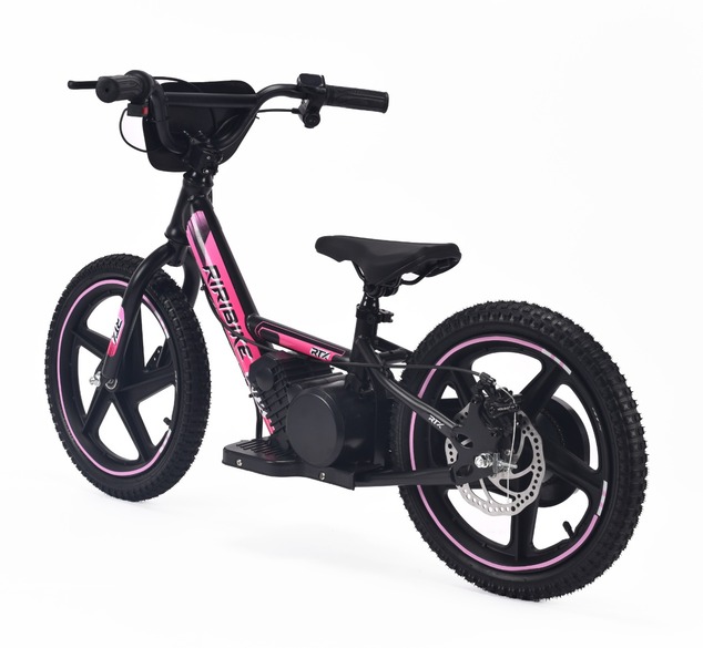 Children's electric balancer RIRIBIKE RTX6 24V (16"), pink, Lithium battery, 250W motor, Disc brake,