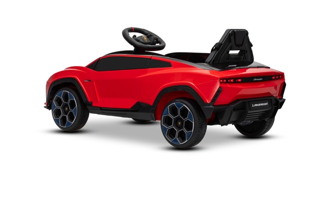 Electric Ride-on Car Lamborghini Lanzador 12V with rear-wheel drive, licensed (Single seater), red, 