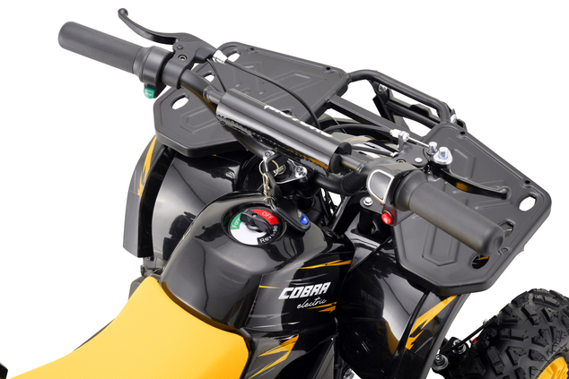Quad électrique enfant 800 W | Beneo Motors Cobra Electric | Jaune