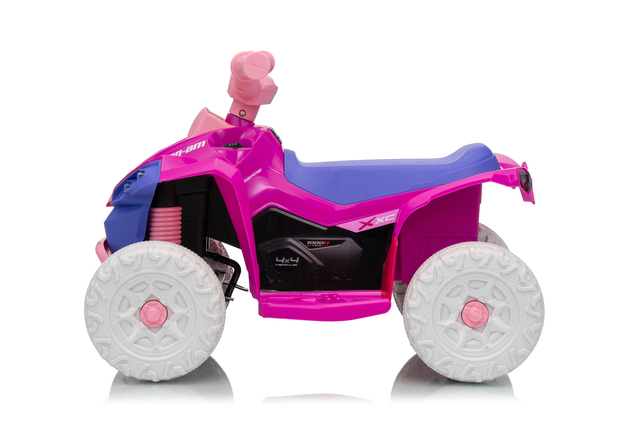 Licencovaná dětská elektrická mini čtyřkolka 25 W | Can-Am Renegade | Lithiový akumulátor 7,2 V | Růžová
