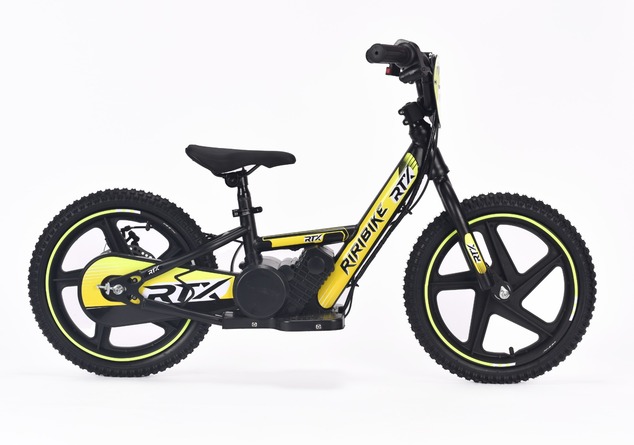 Children's electric balancer RIRIBIKE RTX6 24V (16"), yellow, Lithium battery, 250W motor, Disc brak