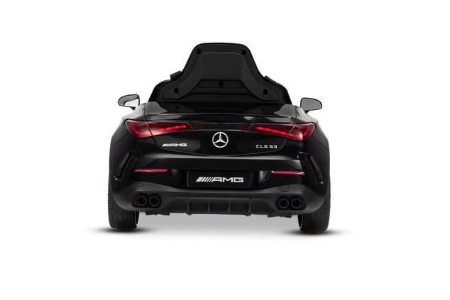 Electric Ride-on car Mercedes CLE 12V with rear-wheel drive, black, Single seater, Lithium battery, 