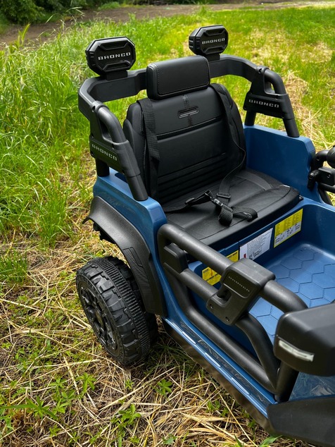 Electric Ride-On Car Ford Bronco with Rear-Wheel Drive, Licensed (Single-Seater), Blue, Lithium Batt