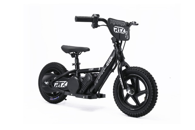 Children's electric balancer RIRIBIKE RTX3 24V (12"), black, Lithium battery, 100W motor, Disc brake