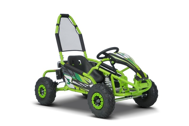 Petrol Go-Kart for children Beneo Motors BUGGY RSX green - 98cm3