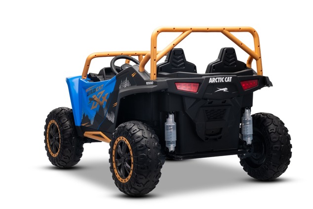 Electric Ride-on buggy Artic CAT XXL 4x4 24V, blue, two-seater, Soft EVA wheels, Powerful engines, L