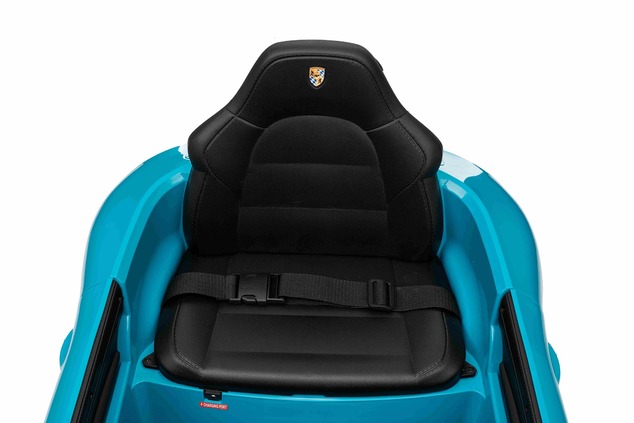 Electric Ride-on car RUF GT 12V, blue, Opening doors, 2.4 GHz remote control, LED lights front and r
