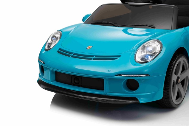 Electric Ride-on car RUF GT 12V, blue, Opening doors, 2.4 GHz remote control, LED lights front and r