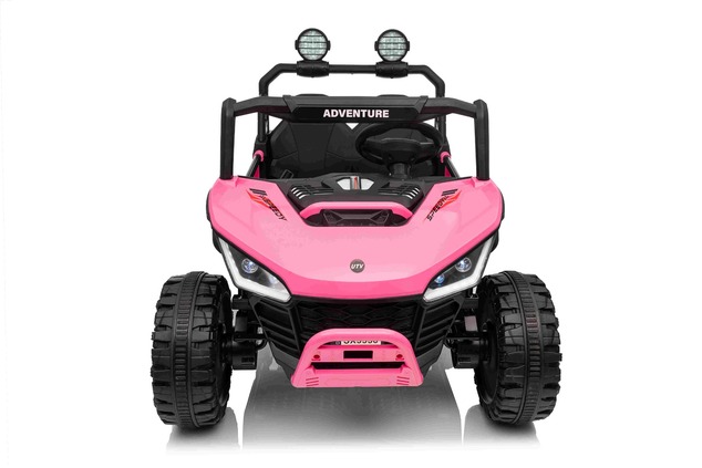 Auto elettrica per bambini T-REX Ride 4x4 24V | 2 posti | Rosa | Lettore MP3 con ingresso USB/AUX | 