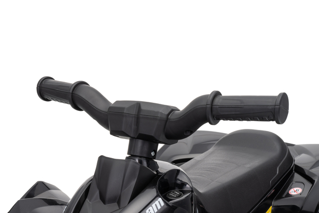 Licencovaná dětská elektrická mini čtyřkolka 25 W | Can-Am Renegade | Lithiový akumulátor 7,2 V | Černá