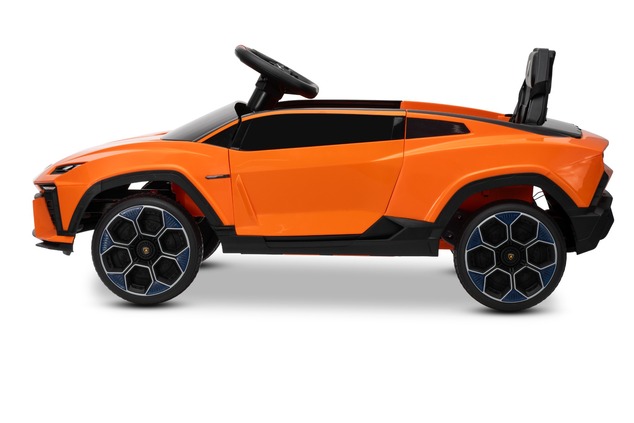 Electric Ride-on Car Lamborghini Lanzador 12V with rear-wheel drive, licensed (Single seater), orang