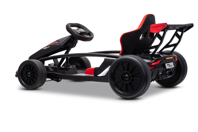 Drift kart elettrico per bambini 24 V | Beneo Motors Drift Car | Nero | 2 × 200 W | Batteria al litio