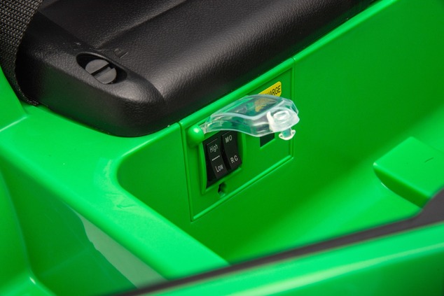 Electric Ride-on car Porsche Macan 12V Licensed with rear-wheel drive (Single seat), green, Lithium 
