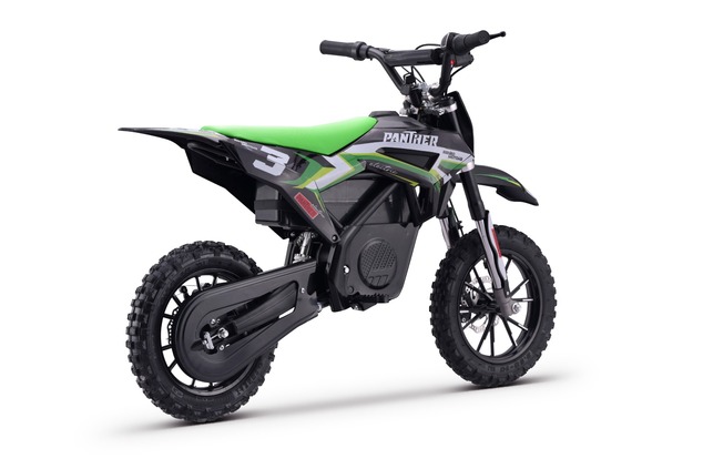 Electric Dirt Bike for Children Beneo Motors Panther Green - 550W