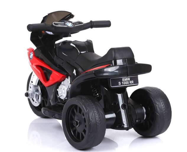 Moto électrique enfant BMW S 1000 RR, 3 roues, sous licence, 1 moteur, 6 V