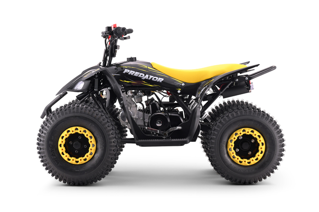 Quad a benzina per bambini 125 cc | Beneo Motors Predator | Giallo