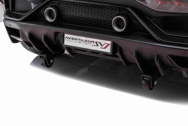 Electric Ride on Car Lamborghini Aventador 24V for two users, Green Paint, MP4 Player, PU Seats, Ver