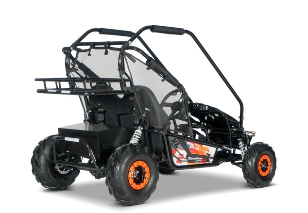 Electric Go-Kart for children Beneo Motors BUGGY RSX XL orange - 2000W