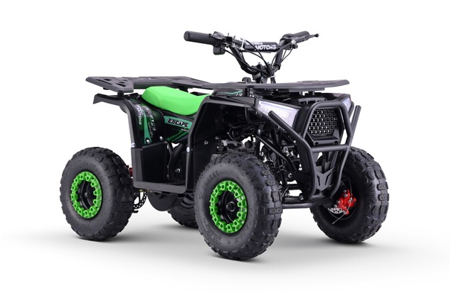 Kids Electric Mini Quad 800W | Beneo Motors Escape Green | Ages 4+ | 3-Speed Limiter