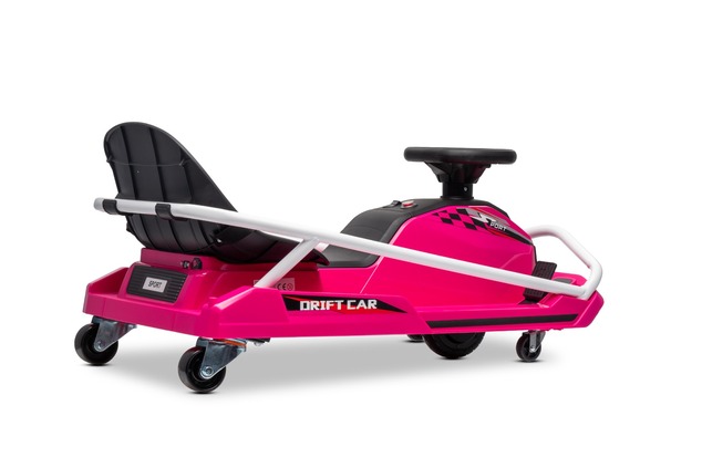Drift kart elettrico 24V | Beneo Motors | Rosa | Motore brushless 300 W | Batteria al litio | Modali