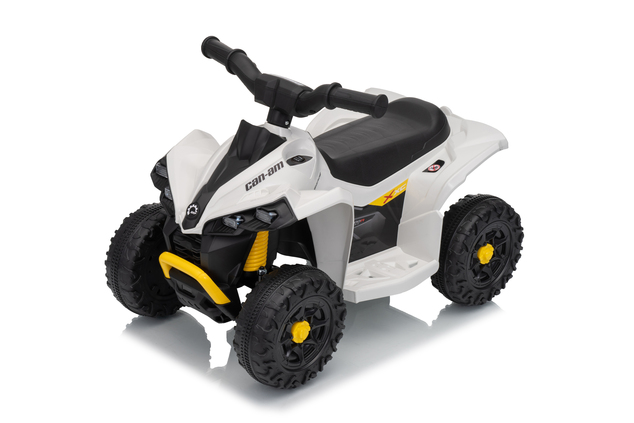 Licencovaná dětská elektrická mini čtyřkolka 25 W | Can-Am Renegade | Lithiový akumulátor 7,2 V | Bílá