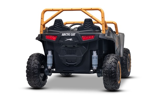 Electric Ride-on buggy Artic CAT XXL 4x4 24V, gray, two-seater, Soft EVA wheels, Powerful engines, L