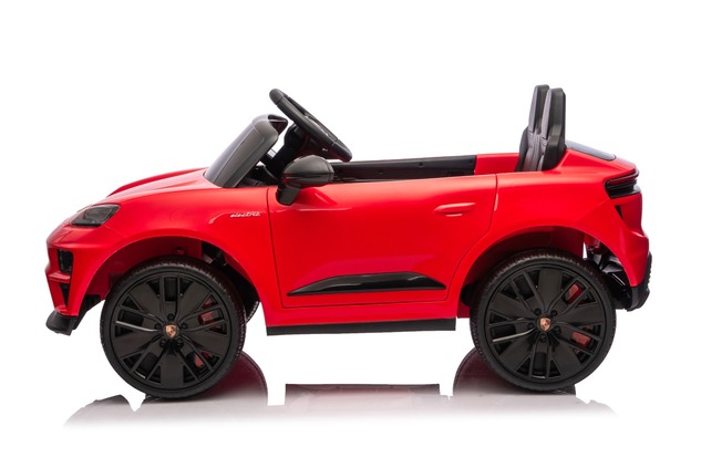 Electric Ride-on car Porsche Macan 12V Licensed with rear-wheel drive (Single seat), red, Lithium ba